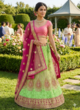 Embroidered Lengha