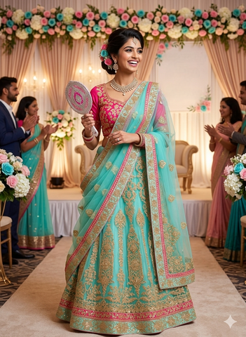 Lengha saree