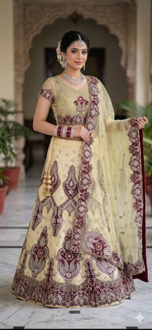 Bridal lengha