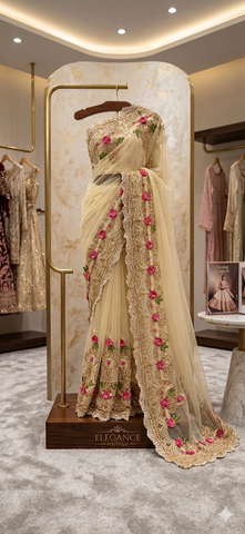 Net Saree