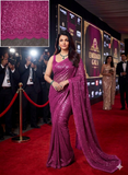Sequin saree