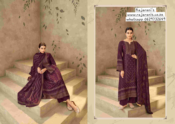 Pashmina Viscose Salwar - unstitched
