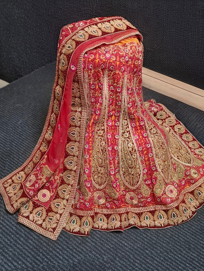 Embroidered Lengha